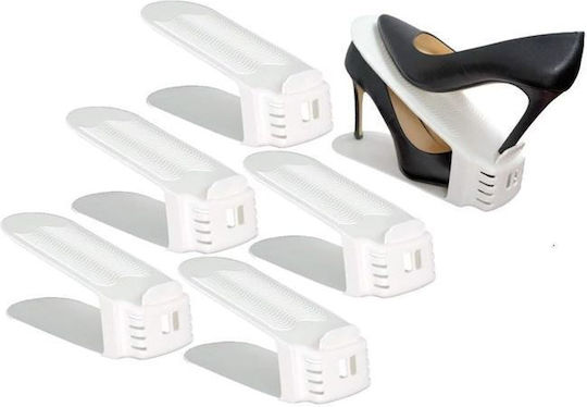 Organizer Plastic Shoe Storage Box 6 Pieces