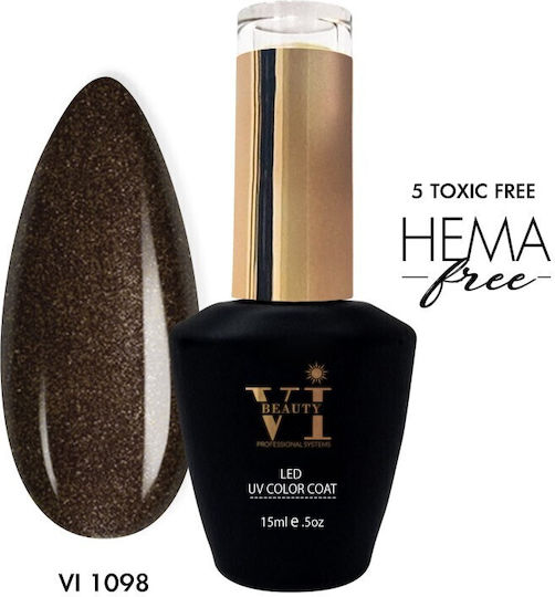 Beauty VI Ημιμόνιμο Βερνίκι Νυχιών 1098 15ml