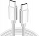 Zenwire USB 2.0 Kabel USB-C männlich - USB-C 60W Weiß 2m