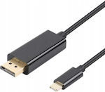 Zenwire USB 2.0 Cablu USB-C bărbătesc - DisplayPort de sex masculin 1.8m (97359888)