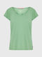 Funky Buddha Women's Athletic T-shirt Green