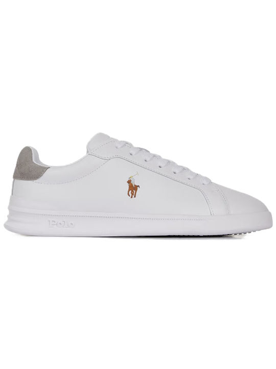 Ralph Lauren Heritage Court Ii Ανδρικά Sneakers White / Grey