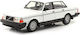 Welly Volvo Modeling Figure Car White in Scale 1:24