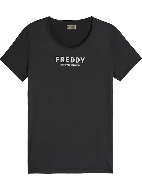 Freddy Μπλούζα Μαύρη