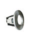 Recessed Spot with Socket E27 Silver 63x63cm. 1pcs