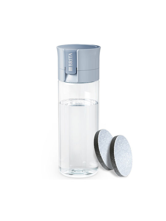 Brita Παγούρι με Στόμιο και Φίλτρο 600ml Μπλε