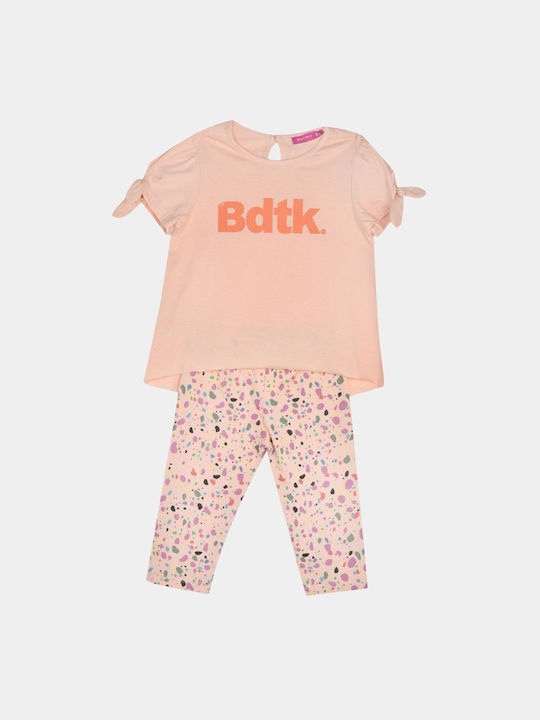 BodyTalk Kids Set with Leggings Summer 2pcs Pink