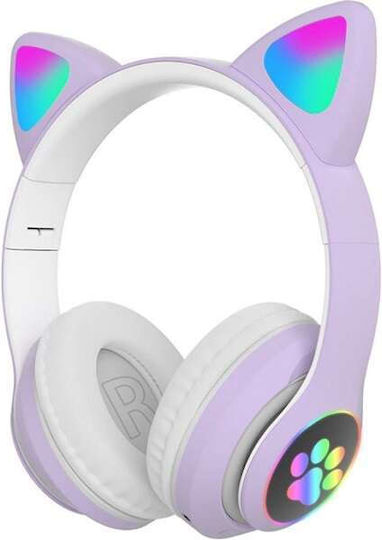 ZY-915 Fără fir Bluetooth On Ear Căști cu 10 ore de Funcționare Violet