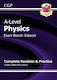 A-level Physics Edexcel Year 1 2 Complete Revision Practice With Online Edition Cgp Books Ltd Cgp