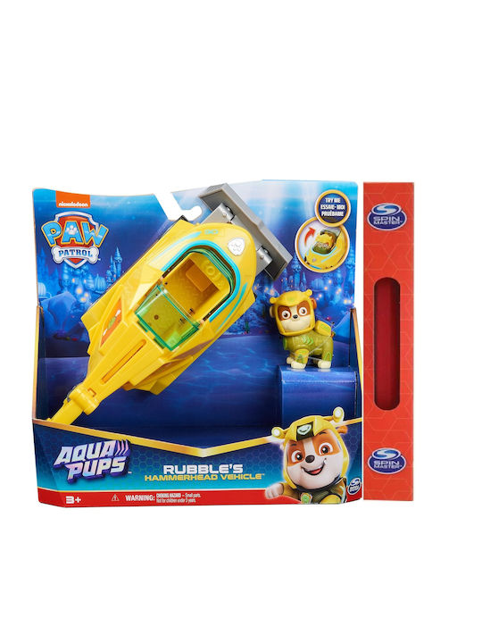 Easter Candle with Toy Paw Patrol Aqua Pups Rubbles Hammerhead Vehicle for 3+ Years Spin Master