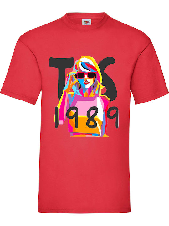 Fruit of the Loom Taylor Swift 1989 T-shirt Κόκ...