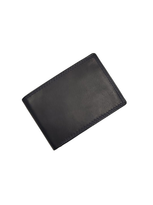 FantazyStores Men's Leather Wallet Blue