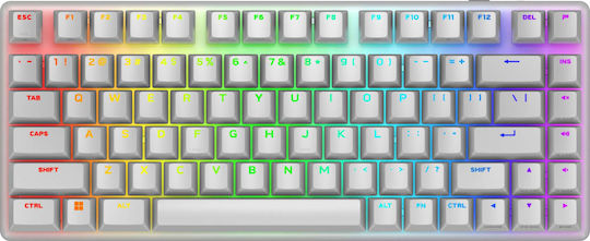 Dell Alienware Pro Wireless Gaming Mechanical Keyboard 75% with Custom switches and RGB lighting (English US) Lunar Light)