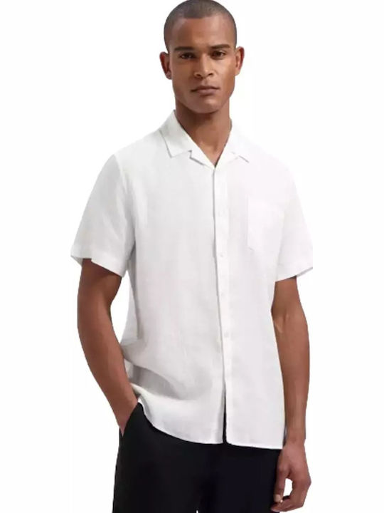 Dstrezzed Linen Shirt White