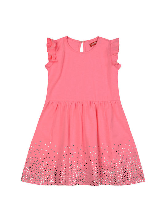 Energiers Mädchen Kleid Flamingo Pink