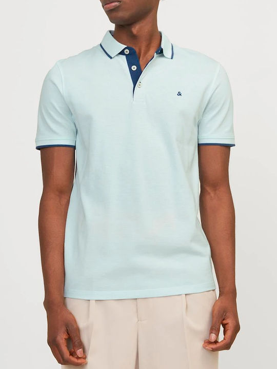 Jack & Jones Ανδρική Μπλούζα Κοντομάνικη Polo Βεραμάν