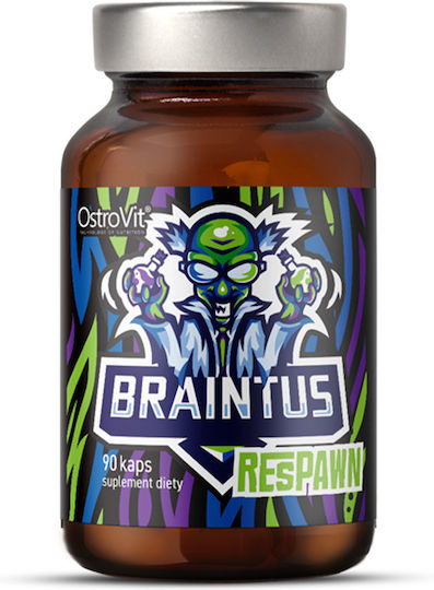 OstroVit Braintus Respawn Supliment Pentru Memorie și Concentrare 90 Capsule