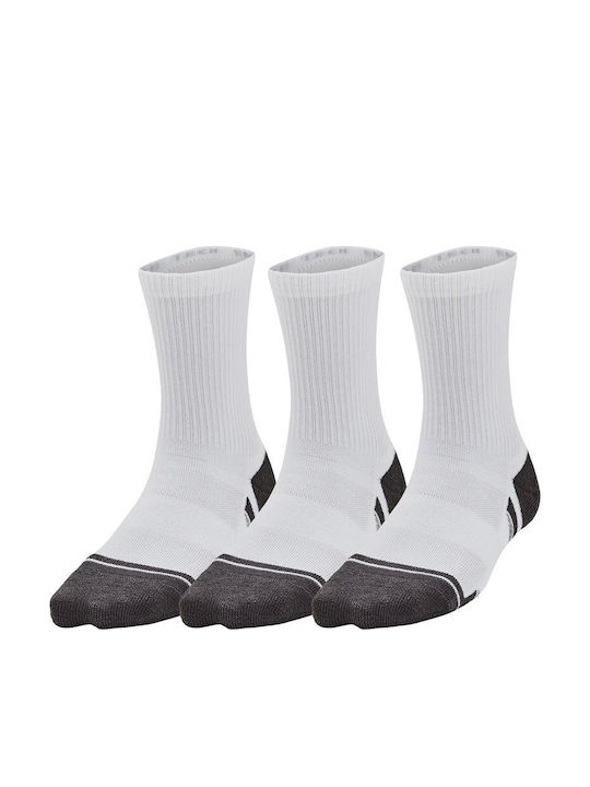 Under Armour Perform Tech Αθλητικές Κάλτσες Λευ...