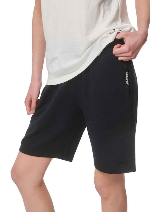 Body Action Women's Sporty Bermuda Shorts Black