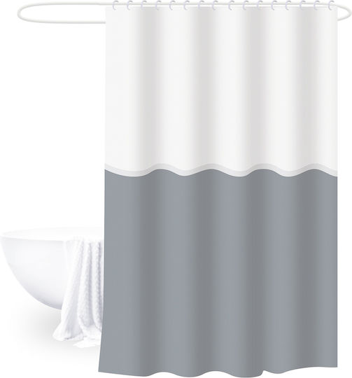 Tpster Duschvorhang Grey