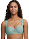 Balconette Push Up Balconette Bra Underwire Green