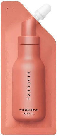 Hidehere Vita Elixir Serum Gesicht mit Vitamin C für Strahlkraft & Aufhellung 25ml