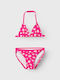 Name It Kinder Badeanzug Bikini Triangle Pink Yarrow Flowers