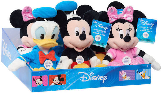 Just Play Λούτρινο Disney με Ήχο 25 εκ. (Διάφορα Σχέδια) 1τμχ