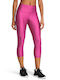 Under Armour Women's Capri Training Legging Fuchsia