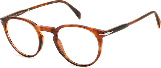David Beckham Herren Acetat Brillengestelle Braun DB 1139 EX4