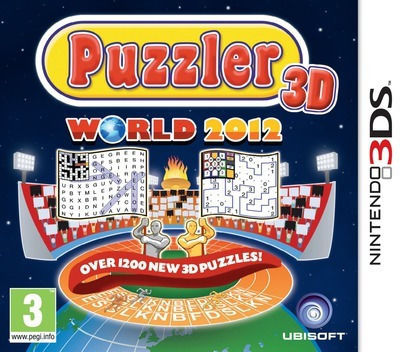 Puzzler World 2012 3D 3DS Game (Used)