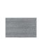 Tpster Badematte Synthetisch,Polyester/Cotton/Leather Rechteckig 35791 Grey 45x70cm