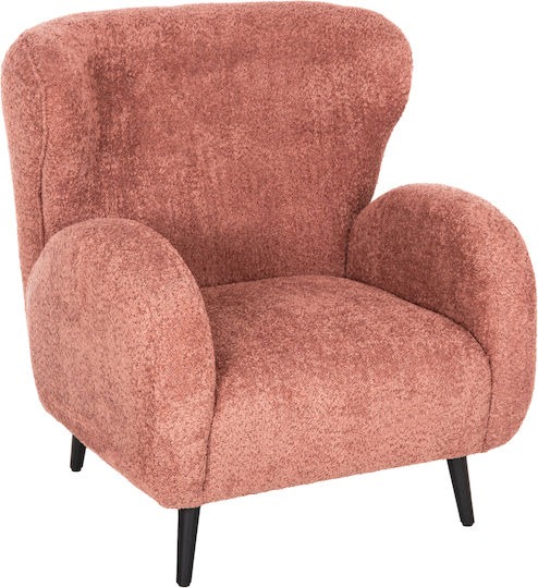Πολυθρόνα Kryly 83x87x89cm Ροζ