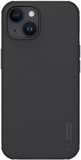 Nillkin Super Frosted Back Cover Silicone / Plastic Black (iPhone 15)