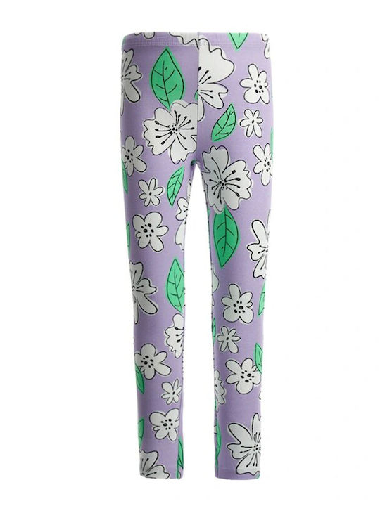 Original Marines Kids Long Legging Floral Lilac