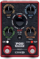 Line 6 Pod Express Πετάλι Volume / Delay / Distortion / Looper / Modulation / Reverb