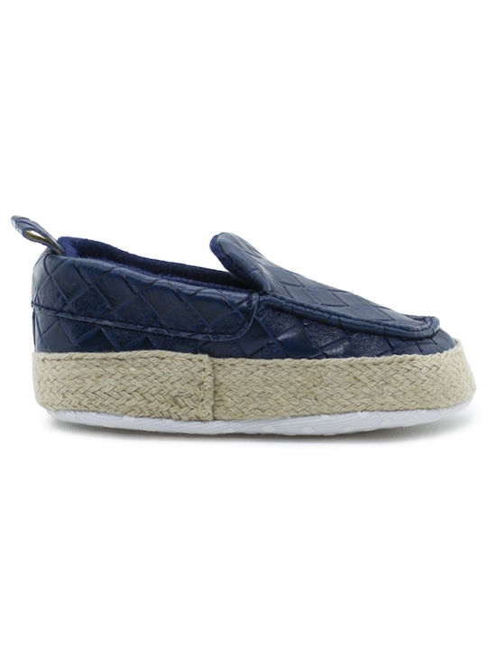 Childrenland Baby Moccasins Blue