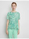 Gerry Weber Women's Blouse Short Sleeve Green