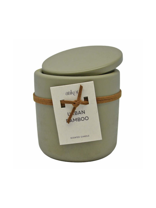 Ankor Lumânare Aromată Urban Bamboo Borcan Maro 7.7x8buc 1buc