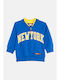 Kids Cardigan Blue New York
