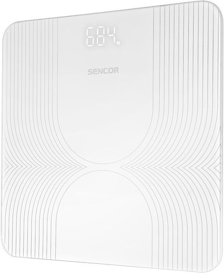 Sencor Digital Badezimmerwaage in Weiß Farbe SBS 2475WH