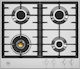 Bertazzoni Εστία Φυσικού Αερίου Αυτόνομη Inox 60.2x52.2εκ. Ασημί