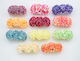 Hair Barrette with Flower Blue
