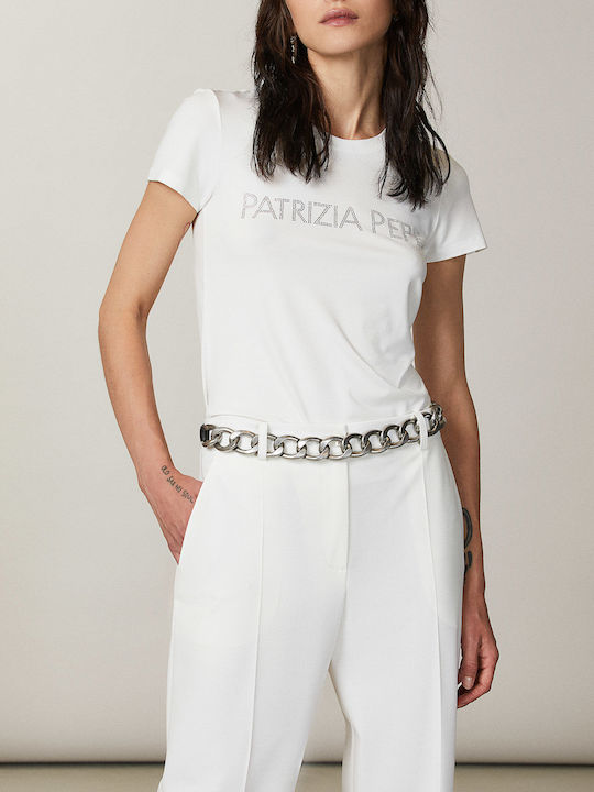 Patrizia Pepe Tricou Damă Alb