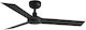 Faro Barcelona Cruiser S Ceiling Fan 106cm Black
