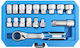 17 Pcs Go-through Socket Set