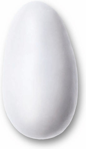 Karamanis Mandelkuchen Standard No2 weiß poliert 0,7kg ≈160Stk