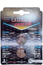 Extrastar Μπαταρίες Λιθίου CR2016 3V 2τμχ