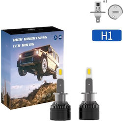Set of LED Canbus Bulbs H1/80W U6-80W-H1