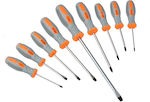 Geko Set Screwdrivers with 9 Interchangeable Tips